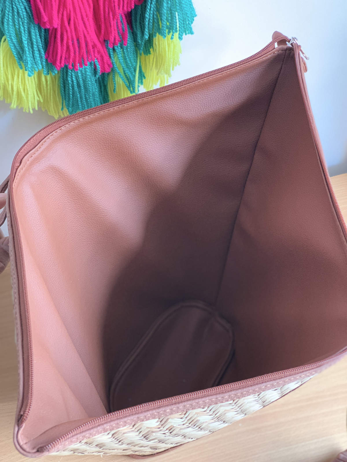 Bamboo Sheet Bucket Bag