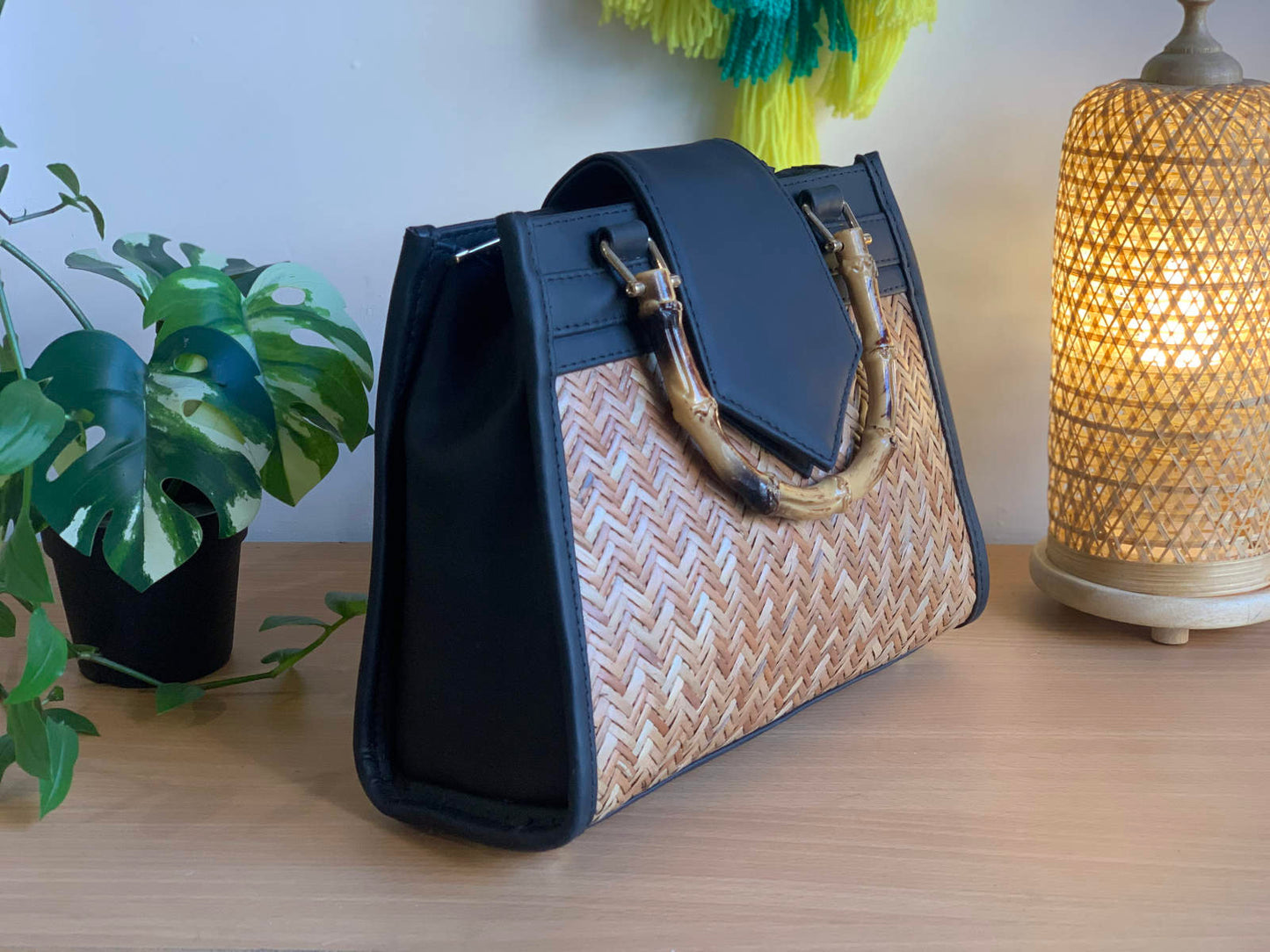 Bamboo Sheet Mini Tote Bag