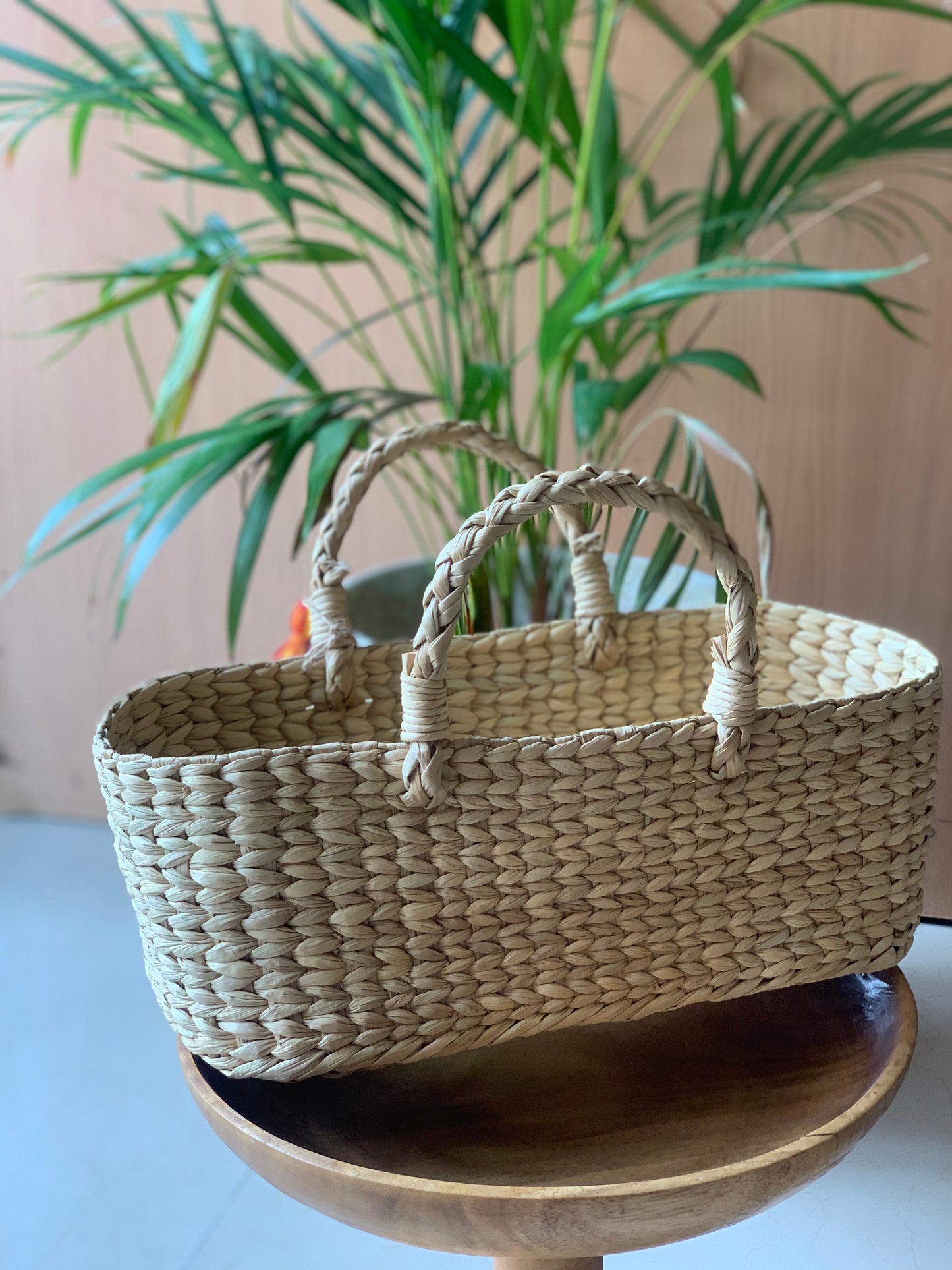 Kouna Oval Basket with Double Handle