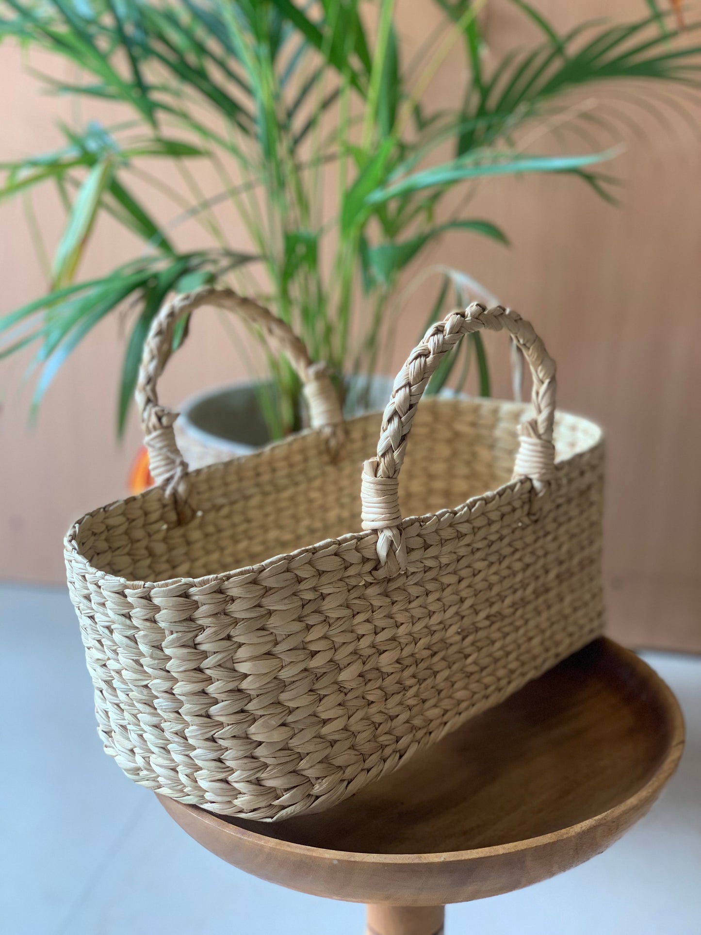 Kouna Oval Basket with Double Handle