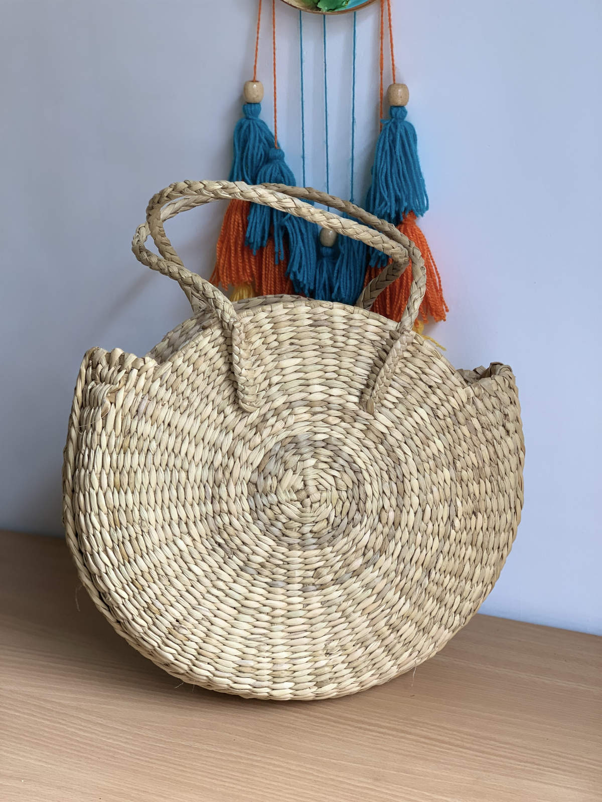 Kouna Round Bag with Zipper